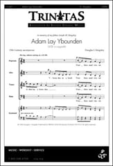 Adam Lay Ybounden SATB choral sheet music cover